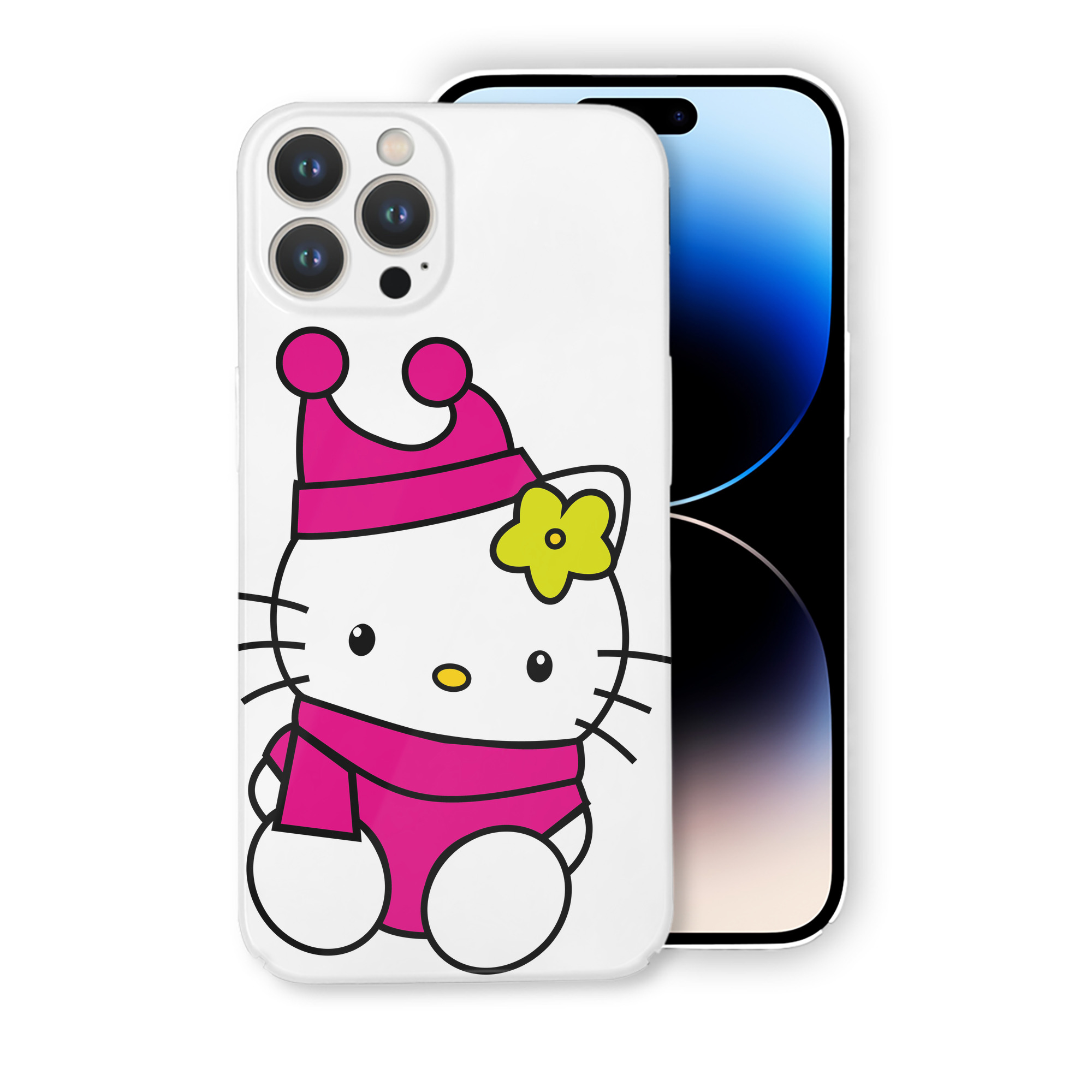 （画像用） Hello Kitty ハローキティ 【iPhone 14シリーズ対応】ハードケース